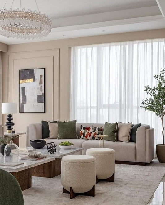 Contemporary elegant sofa