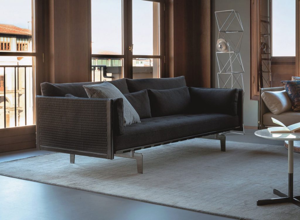 The elegant sofa