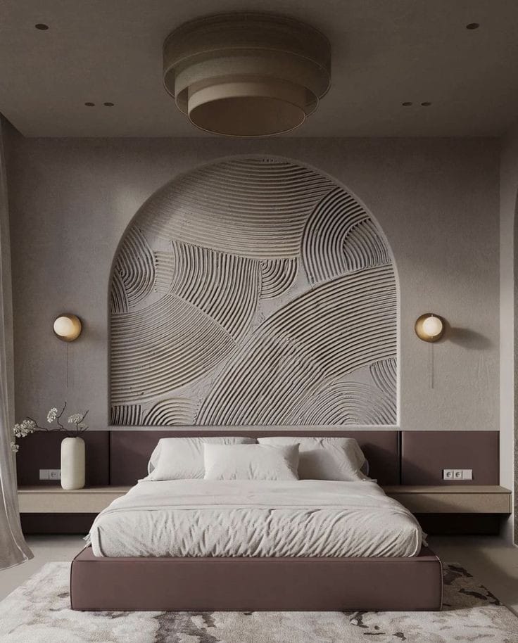 Light pattern bed