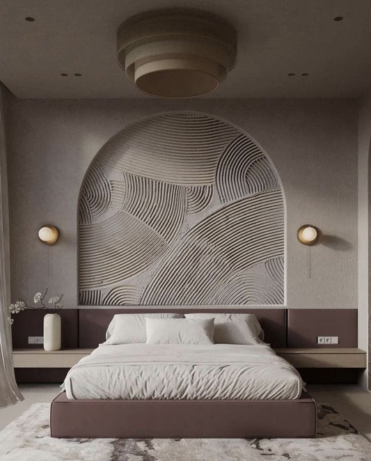 Light pattern bed