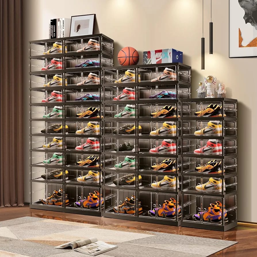 Sports shoe cabinet