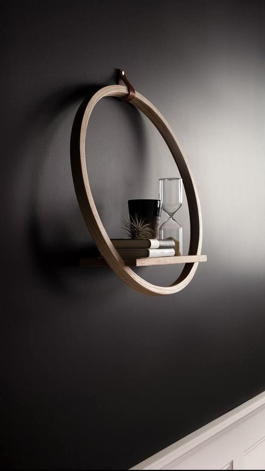 simple round shelf