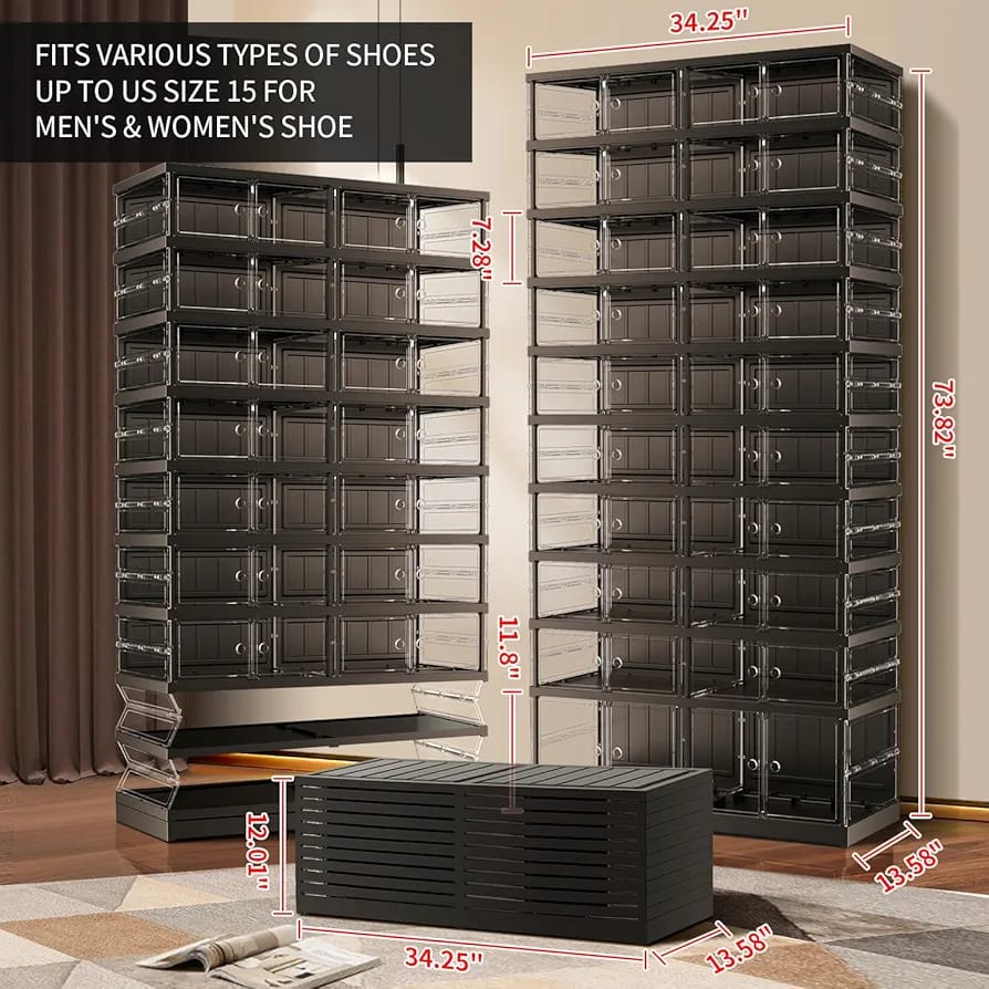 Sports shoe cabinet