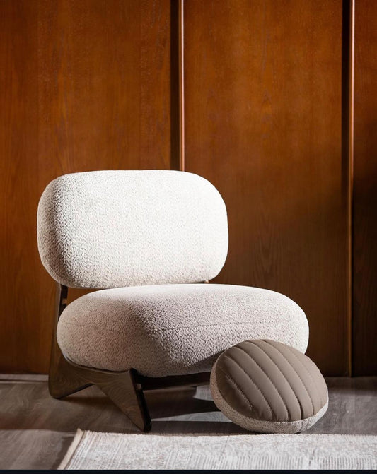 white cat chair